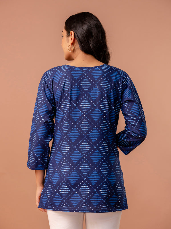 Elegant Printed top – Soft Cotton, Everyday Style, Sizes S–XXL.
