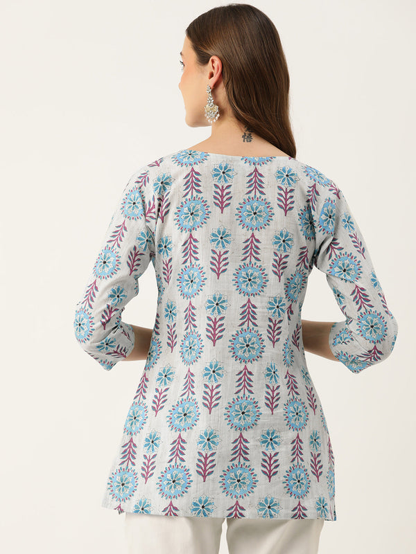 Feranoid Big V-Neck Kurti