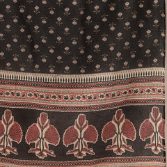 Straight Dupatta Sets - V-Neck, 3/4 Sleeves with Border Detailing, Elastic Waistband Pants with Pockets & Full-Length Dupatta (M-XXL)