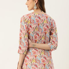 Feranoid Big V-Neck Kurti