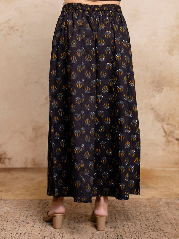 Women’s Elegant Cotton Printed Palazzos | Breathable & Flowy Fit