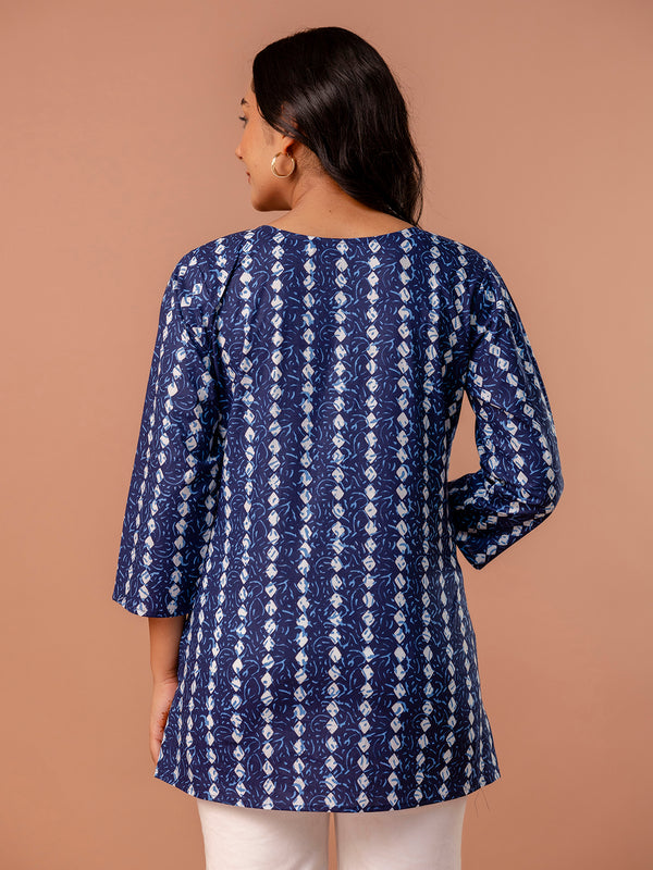 Elegant Printed top – Soft Cotton, Everyday Style, Sizes S–XXL.
