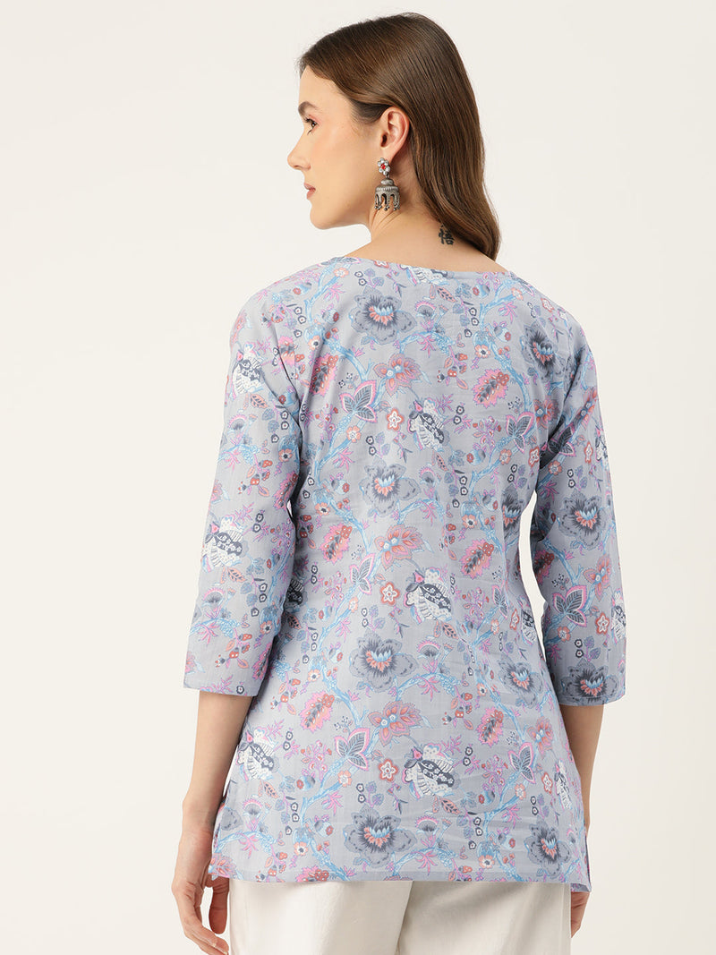 Feranoid Big V-Neck Kurti