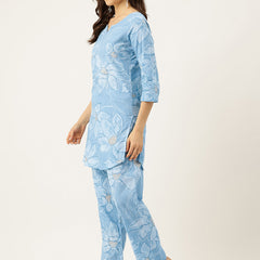 Floral Printed Cotton Co-Ord set – Breezy Prints, Chic Fit