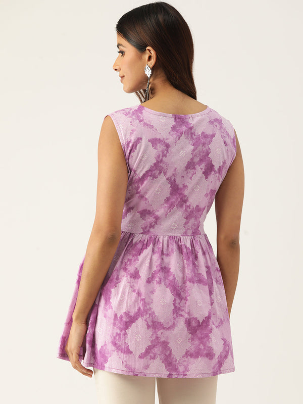 Sleeveless Flared Tops