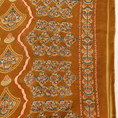 Round V-Cut Neck 3-Piece Kurta Set with Ankle-Length Pants & Full-Length Dupatta (Size S-XXL).
