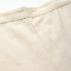 Cotton Pants - Double Pockets, Adjustable Waist, and Ankle-Length Fit