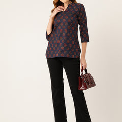 Stylish Women’s Printed Kurti – Comfort Meets Elegance|