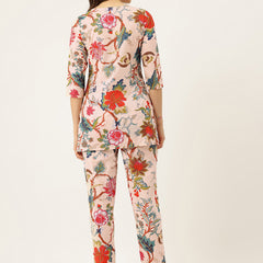 Printed Cotton Kurti & Pant Set – Breezy Prints, Chic Fit