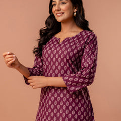 Elegant Printed top – Soft Cotton, Everyday Style, Sizes S–XXL.