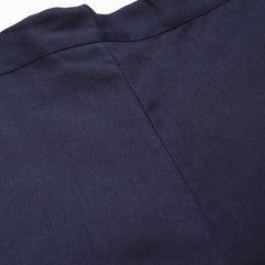 Women's Cotton Pants - Double Pockets, Adjustable Waist, and Ankle-Length Fit