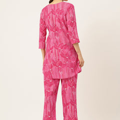 Floral Printed Cotton Co-Ord set – Breezy Prints, Chic Fit