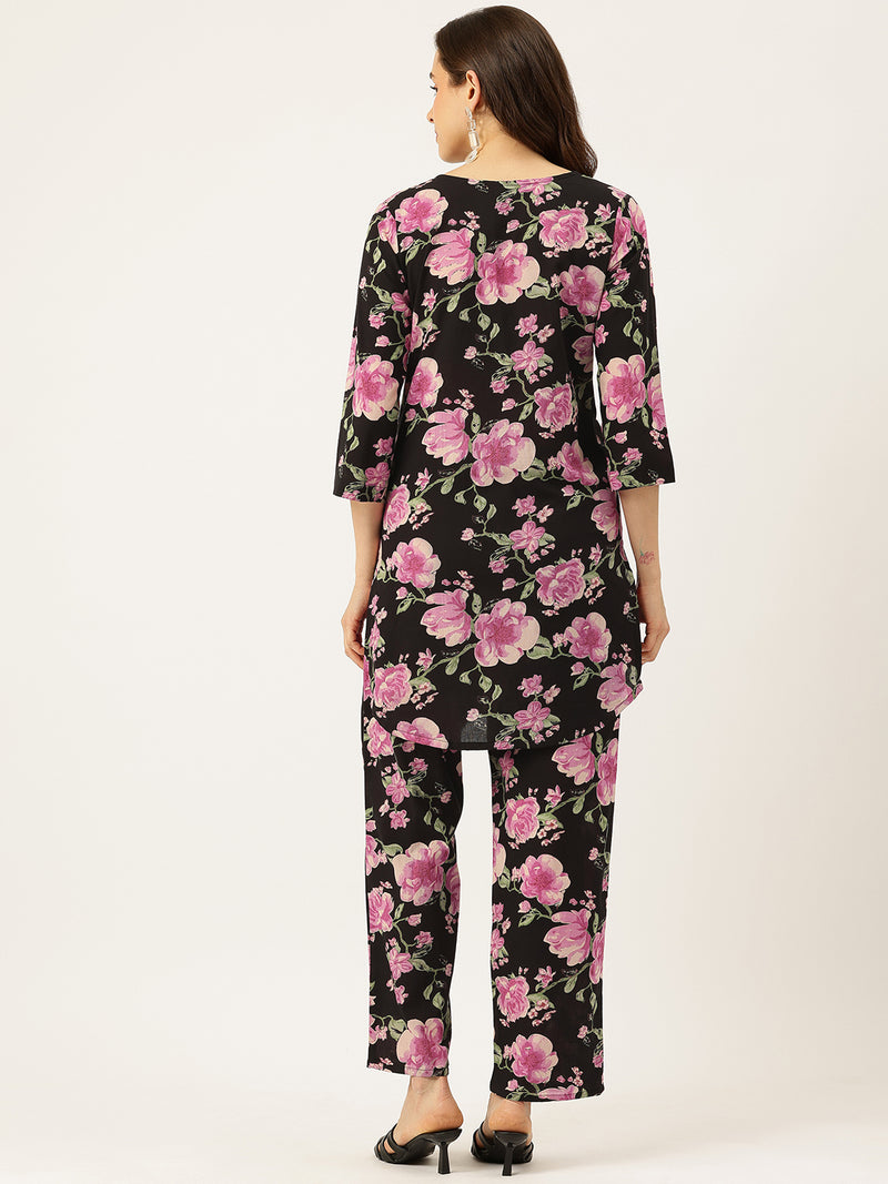 Floral Printed Cotton Co-Ord set – Breezy Prints, Chic Fit