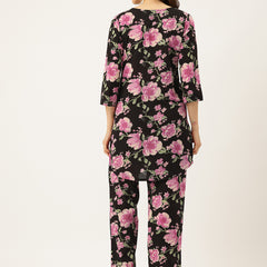 Floral Printed Cotton Co-Ord set – Breezy Prints, Chic Fit