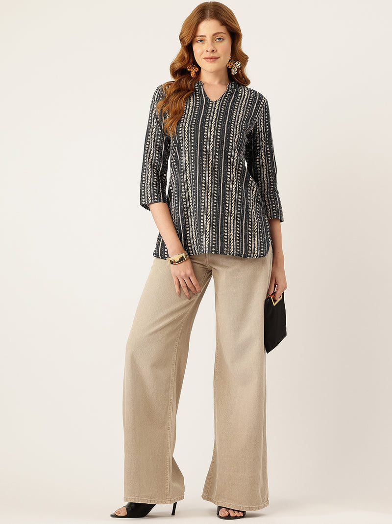 Stylish Women’s Printed Kurti – Comfort Meets Elegance|