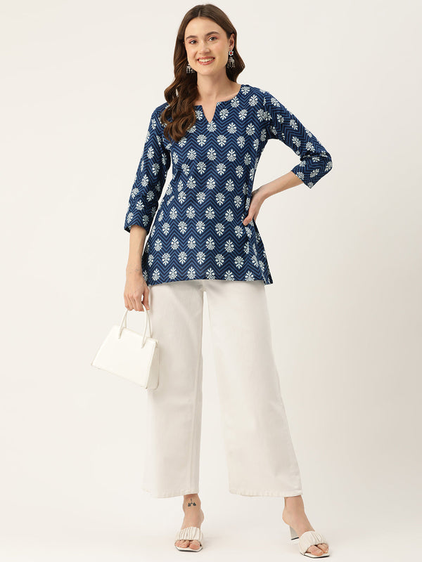 Feranoid Big V-Neck Kurti