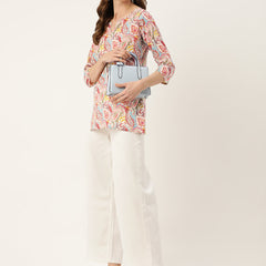 Feranoid Big V-Neck Kurti