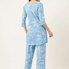 Floral Printed Cotton Co-Ord set – Breezy Prints, Chic Fit