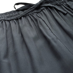 Women's Culottes | Calf-Length Pants with Double Pockets & Elastic Waistband