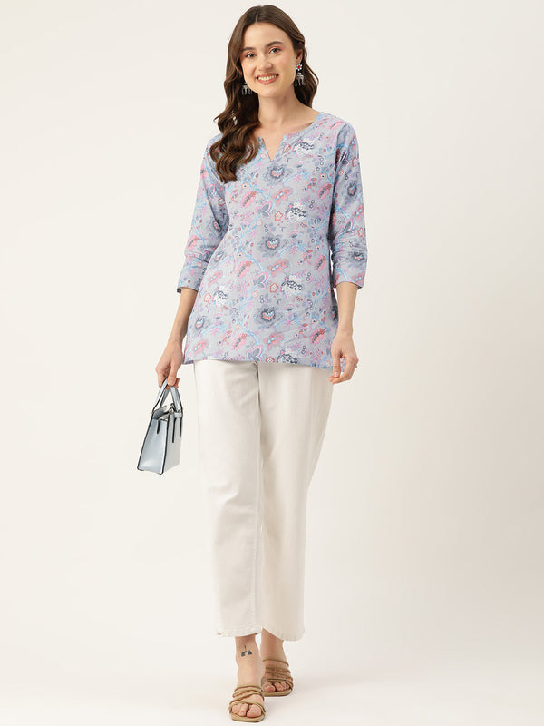 Feranoid Big V-Neck Kurti
