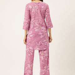 Floral Printed Cotton Co-Ord set – Breezy Prints, Chic Fit