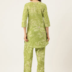 Floral Printed Cotton Co-Ord set – Breezy Prints, Chic Fit