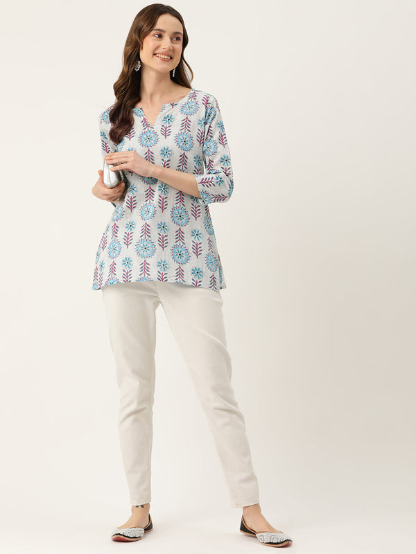 Feranoid Big V-Neck Kurti