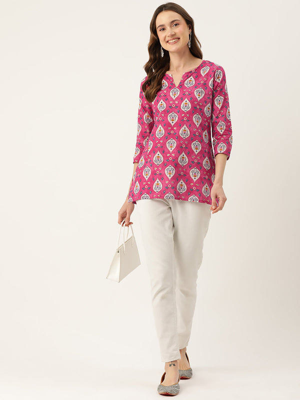 Feranoid Big V-Neck Kurti