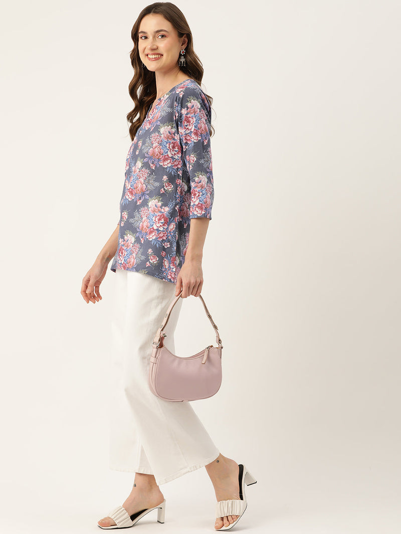 Feranoid Big V-Neck Kurti