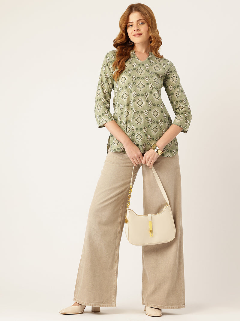 Stylish Women’s Printed Kurti – Comfort Meets Elegance|