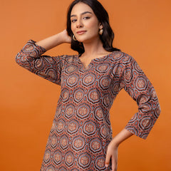 Elegant Printed top – Soft Cotton, Everyday Style, Sizes S–XXL.