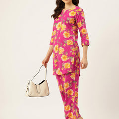 Floral Printed Cotton Co-Ord set – Breezy Prints, Chic Fit
