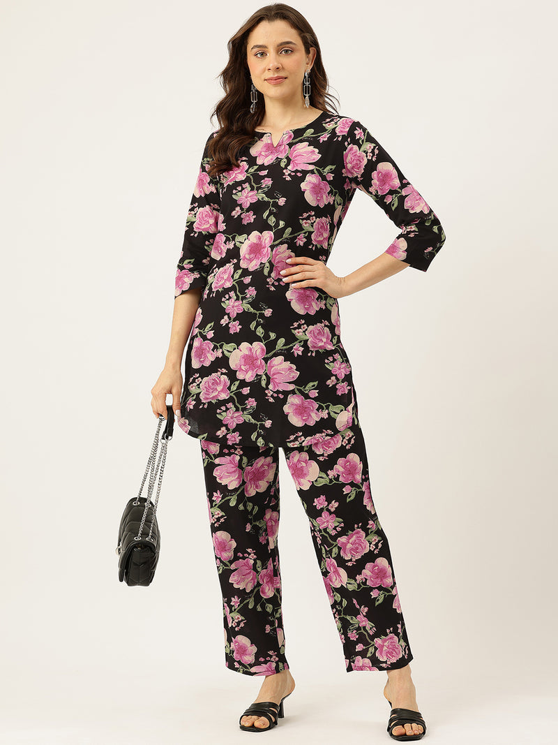 Floral Printed Cotton Co-Ord set – Breezy Prints, Chic Fit