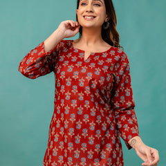 Elegant Printed top – Soft Cotton, Everyday Style, Sizes S–XXL.