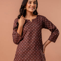 Elegant Printed top – Soft Cotton, Everyday Style, Sizes S–XXL.
