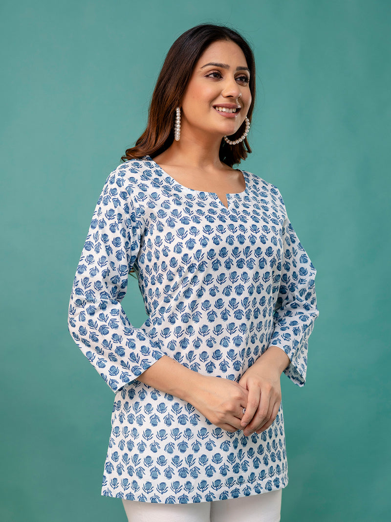 Elegant Printed top – Soft Cotton, Everyday Style, Sizes S–XXL.