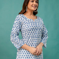 Elegant Printed top – Soft Cotton, Everyday Style, Sizes S–XXL.