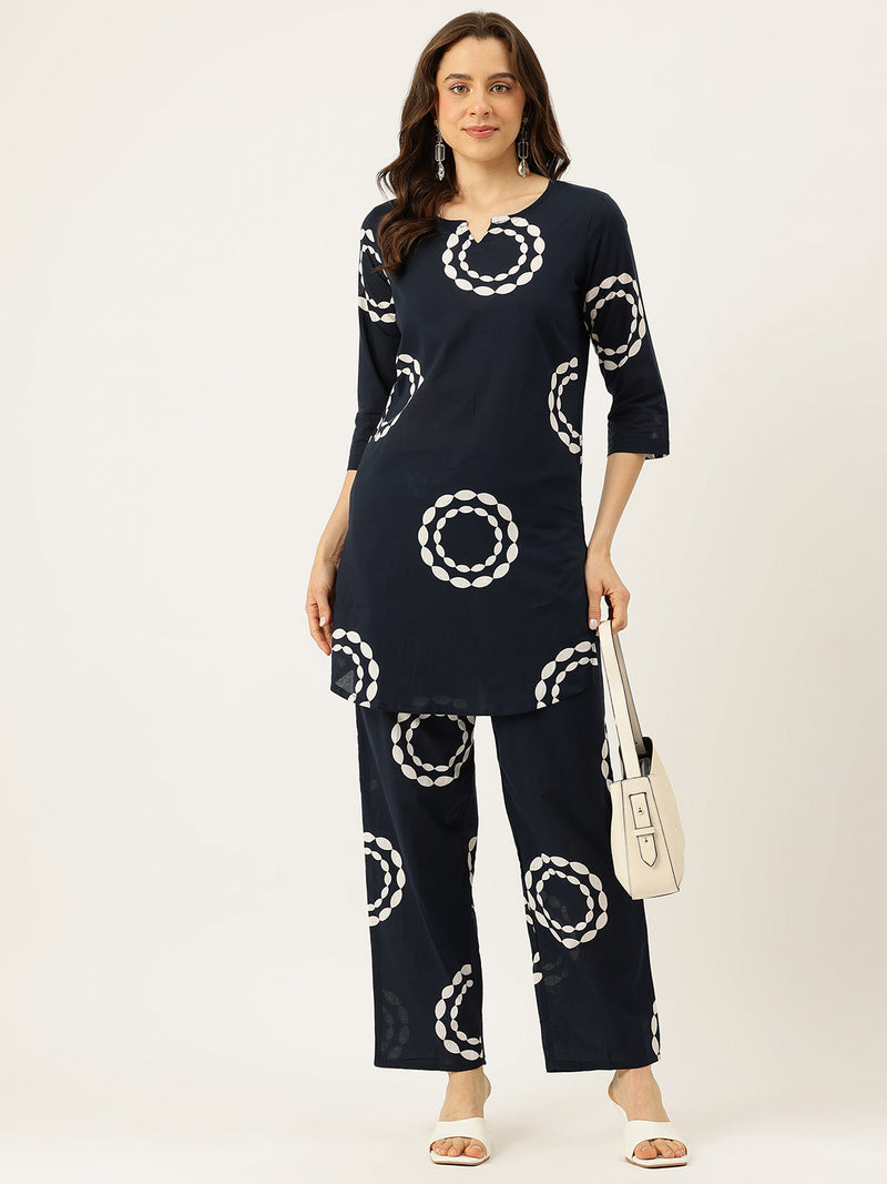 Floral Printed Cotton Co-Ord set – Breezy Prints, Chic Fit