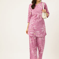 Floral Printed Cotton Co-Ord set – Breezy Prints, Chic Fit