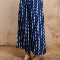 Women’s Elegant Cotton Printed Palazzos | Breathable & Flowy Fit