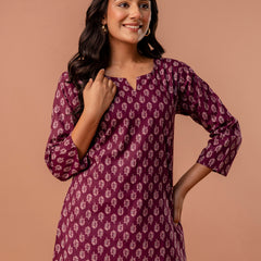 Elegant Printed top – Soft Cotton, Everyday Style, Sizes S–XXL.