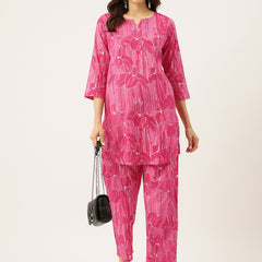 Floral Printed Cotton Co-Ord set – Breezy Prints, Chic Fit