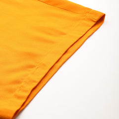 Women's Culottes | Calf-Length Pants with Double Pockets & Elastic Waistband