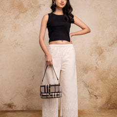 Women’s Cotton Embroidered Wide-Leg Palazzos | Soft, Breathable & Elegant