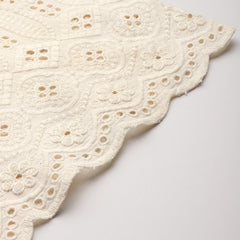 Beige Palazzos | Embroidered Elegnace With Elastic Waist & Single Pocket