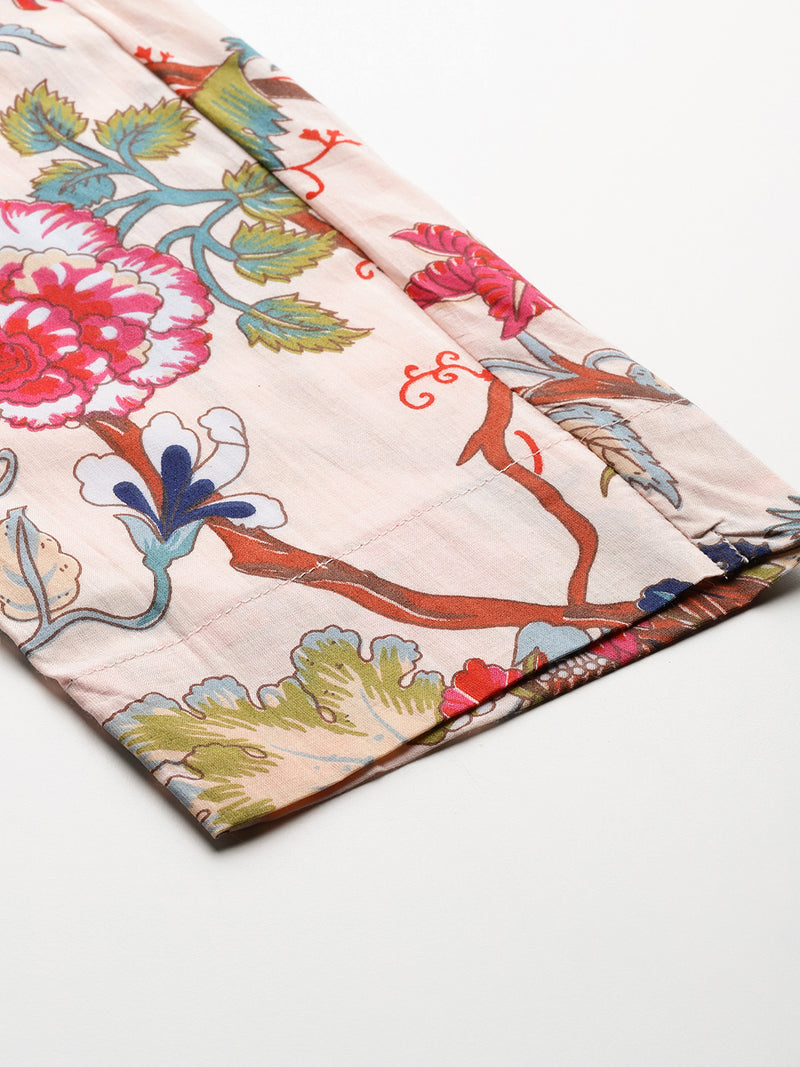 Printed Cotton Kurti & Pant Set – Breezy Prints, Chic Fit