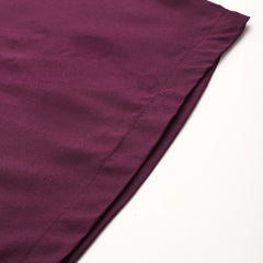 Women's Culottes | Calf-Length Pants with Double Pockets & Elastic Waistband