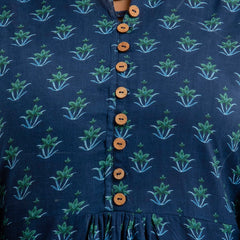 Cotton Printed A-Line Short Tunic