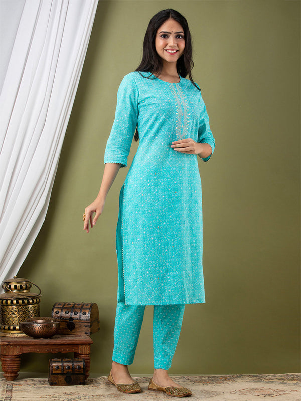 Women Kurta Pant Dupatta Set