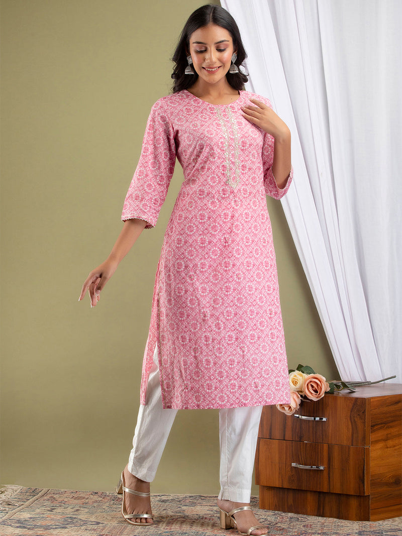 Women Kurta Pant Dupatta Set